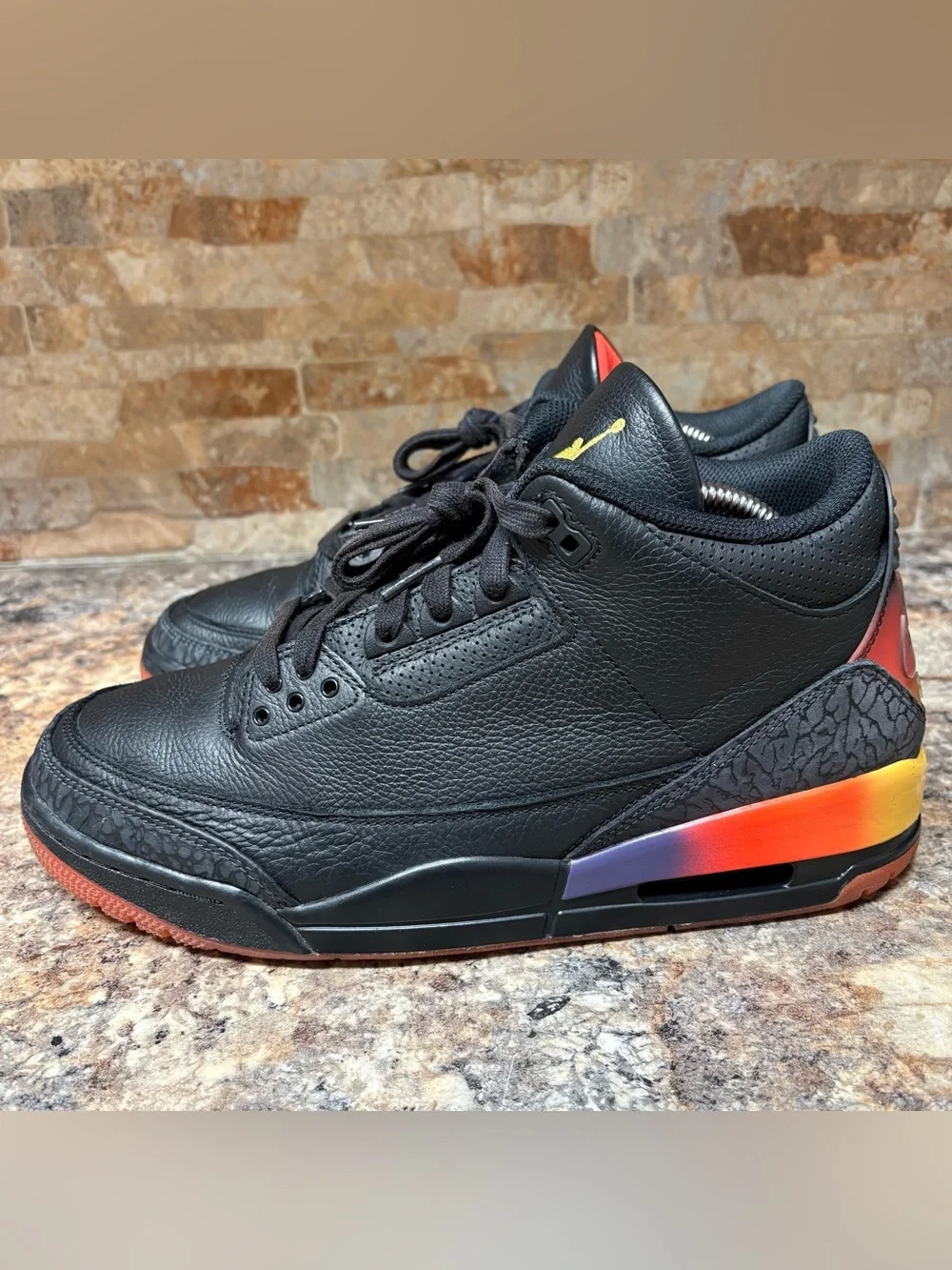 J Balvin x Air Jordan 3 Retro Rio  FN0344-001 Size 10